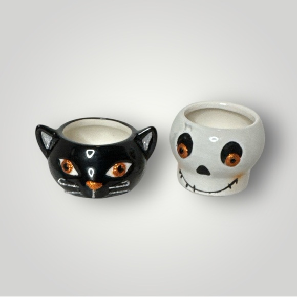 Hallmark Other - Set of 2 Hallmark Halloween Tealight Candle Holders. (D 2 90425)